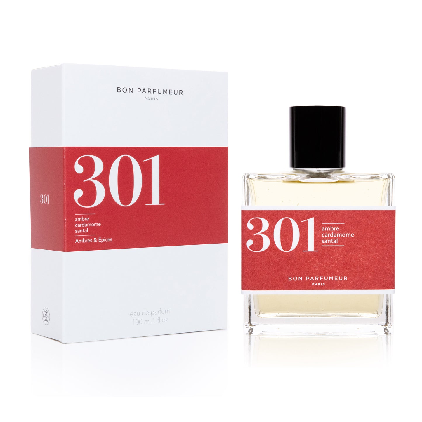 301- Amber, Cardamom, and Sandalwood Eau de Parfum