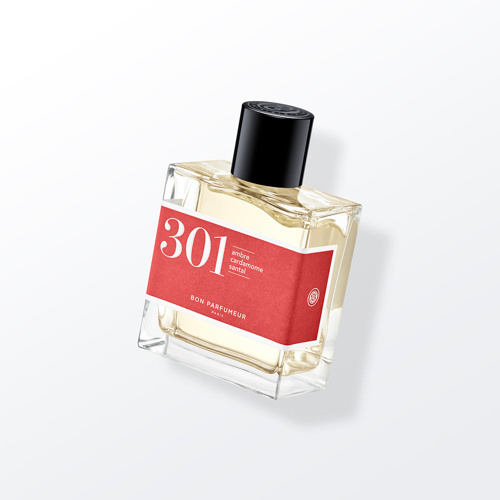 301- Amber, Cardamom, and Sandalwood Eau de Parfum