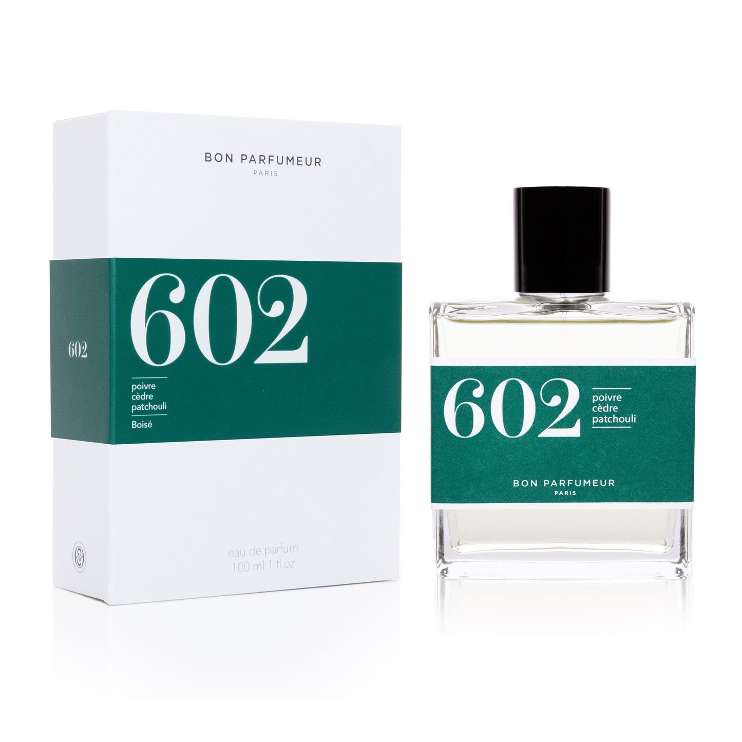 602- Black pepper, Cedar, and Patchouli Eau de Parfum