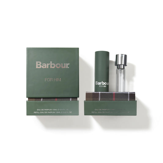 Barbour For Him Atomizer Set - 15ml Atomizer + Refill