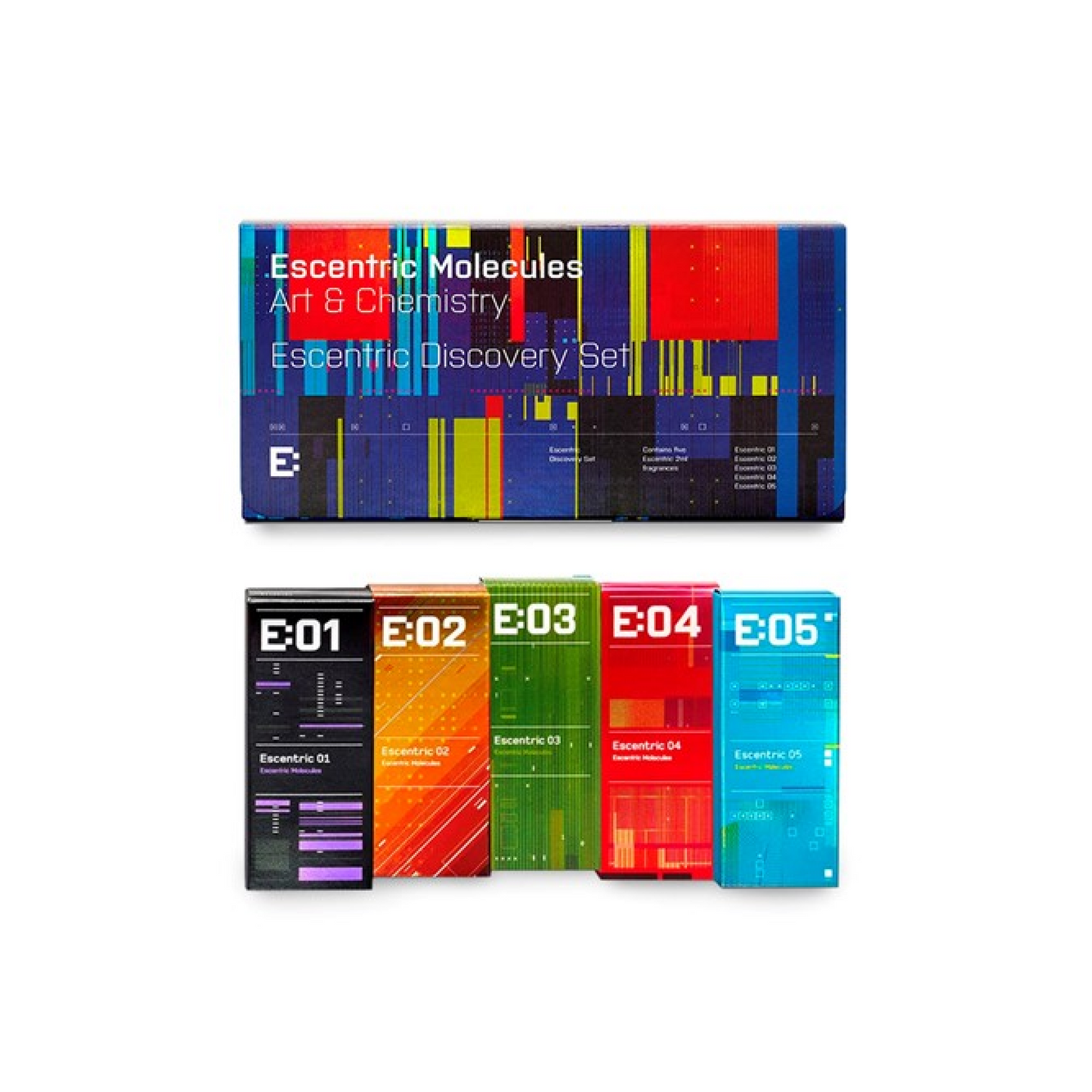 Escentric Molecules Discovery Set Escentric 01, 02, 03, 04, 05 5 x 2ml spray