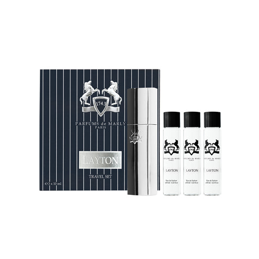 LAYTON Travel Set - Travel Spray + 10ml Refill x 3