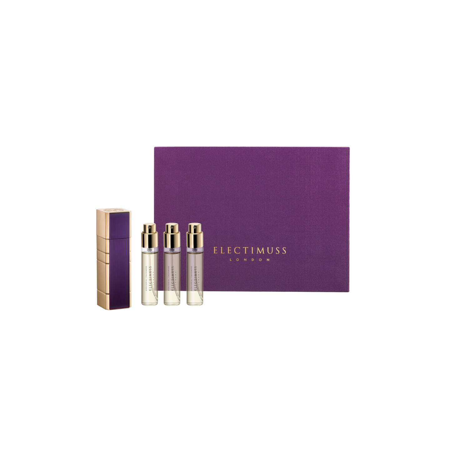 Mercurial Cashmere Travel Set - Atomizer + 3 x 10ml Travel Sprays