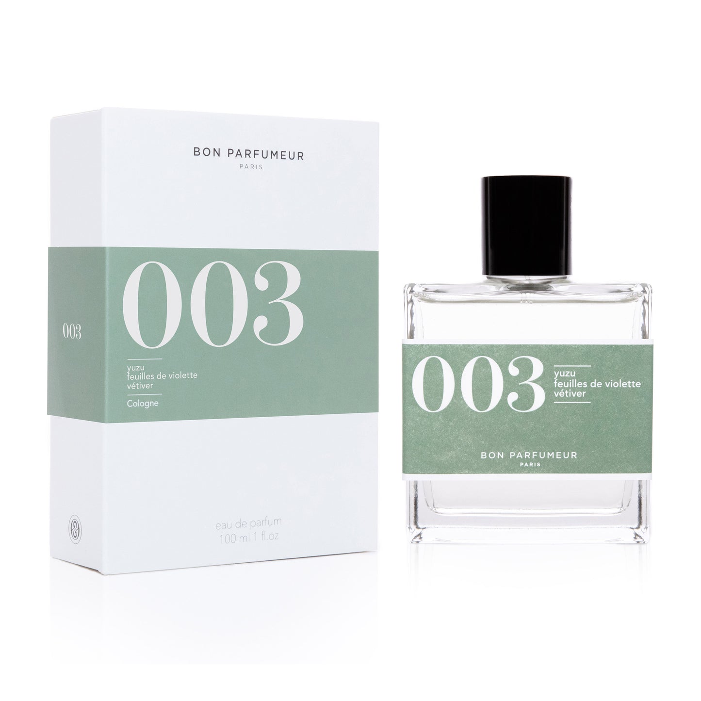 003 - Yuzu, Violet leaves, and Vetiver Cologne Intense