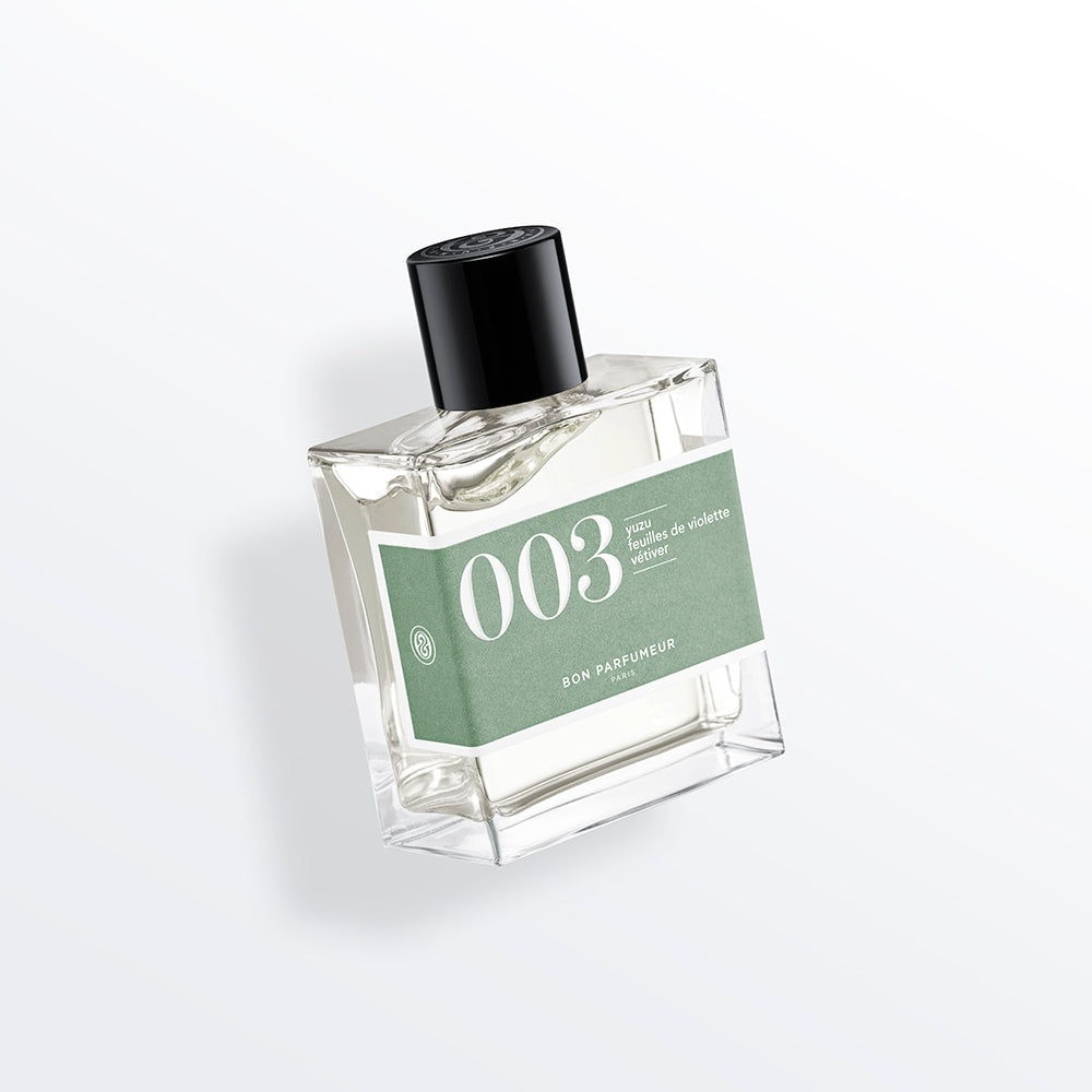 003 - Yuzu, Violet leaves, and Vetiver Cologne Intense