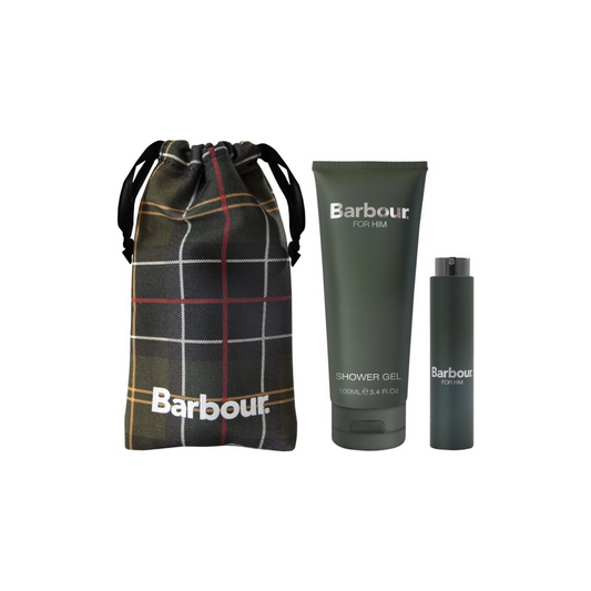 Barbour For Him Bauble Gift Set - 15ml Eau de Parfum + Shower Gel