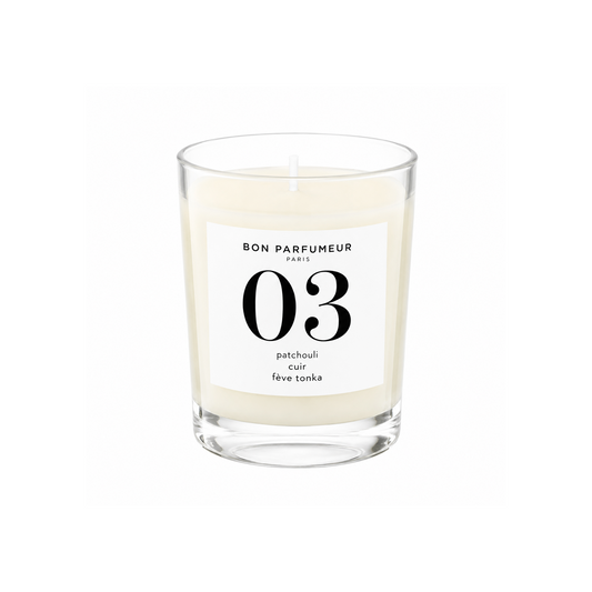 03 - Patchouli, Leather, Tonka Bean