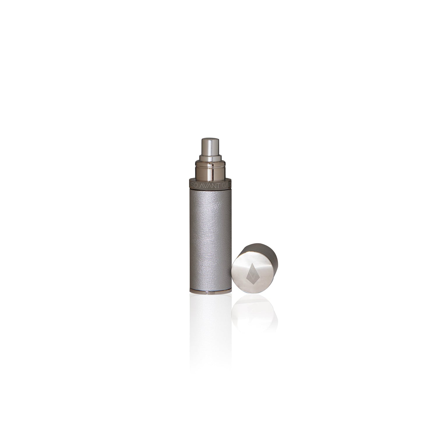 Silver Leather Travel Atomizer Gift