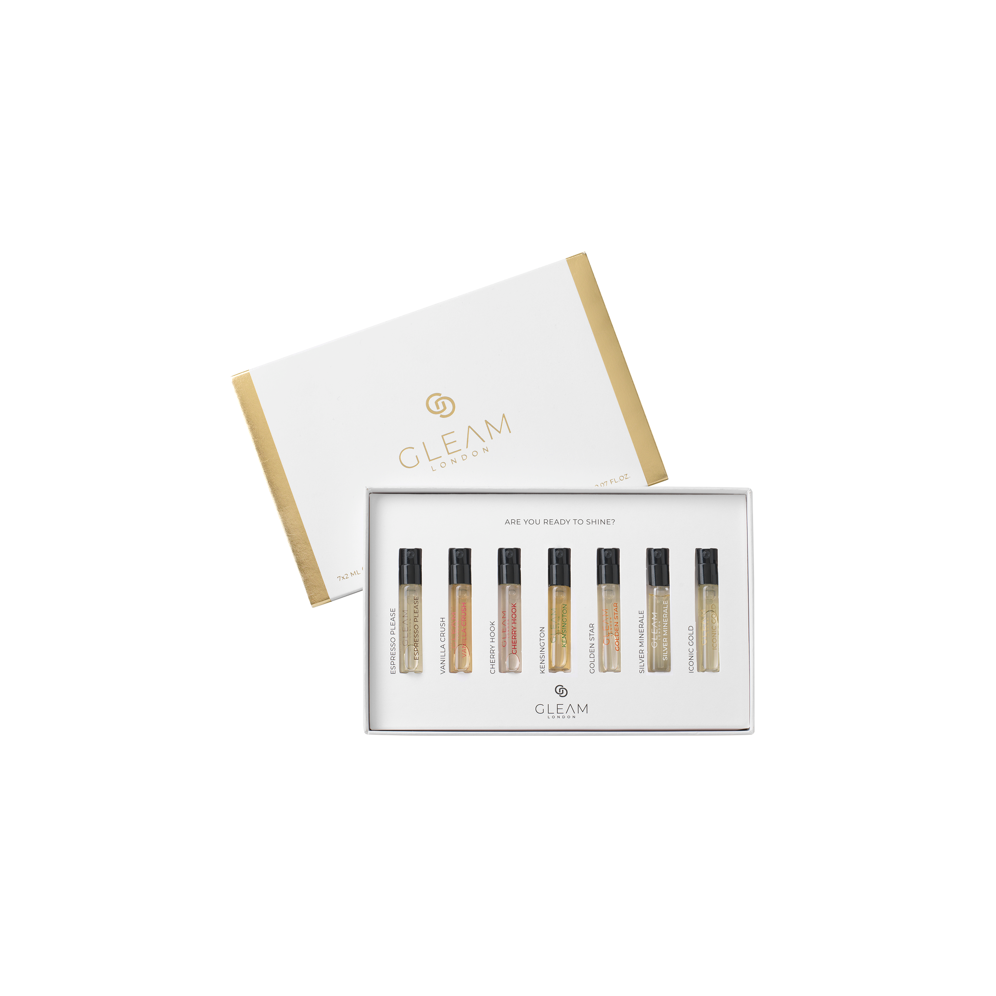 Gleam London Collection Essentials Discovery Set 7 x 2ML – So Avant Garde