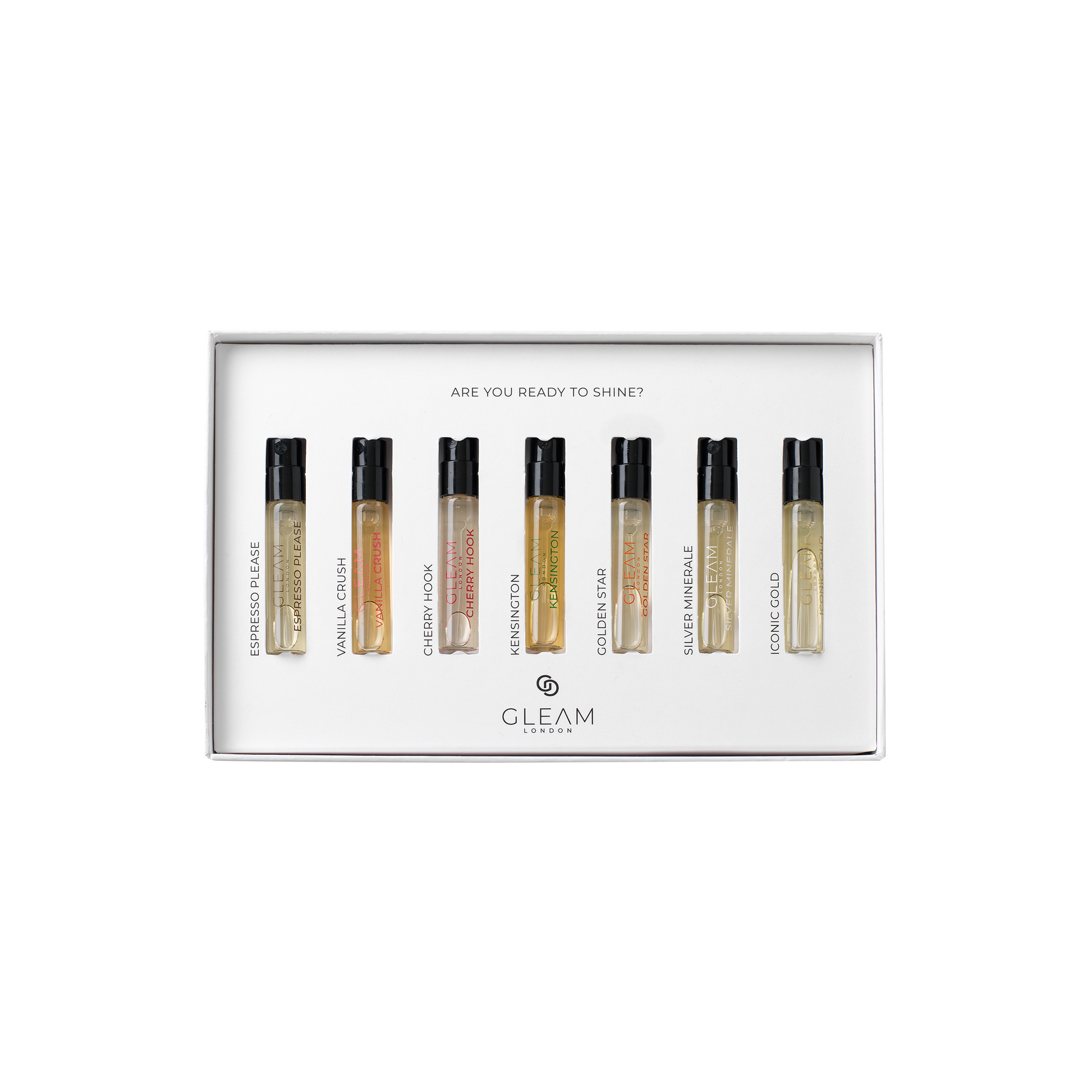 Gleam London Collection Essentials Discovery Set 7 x 2ML – So Avant Garde