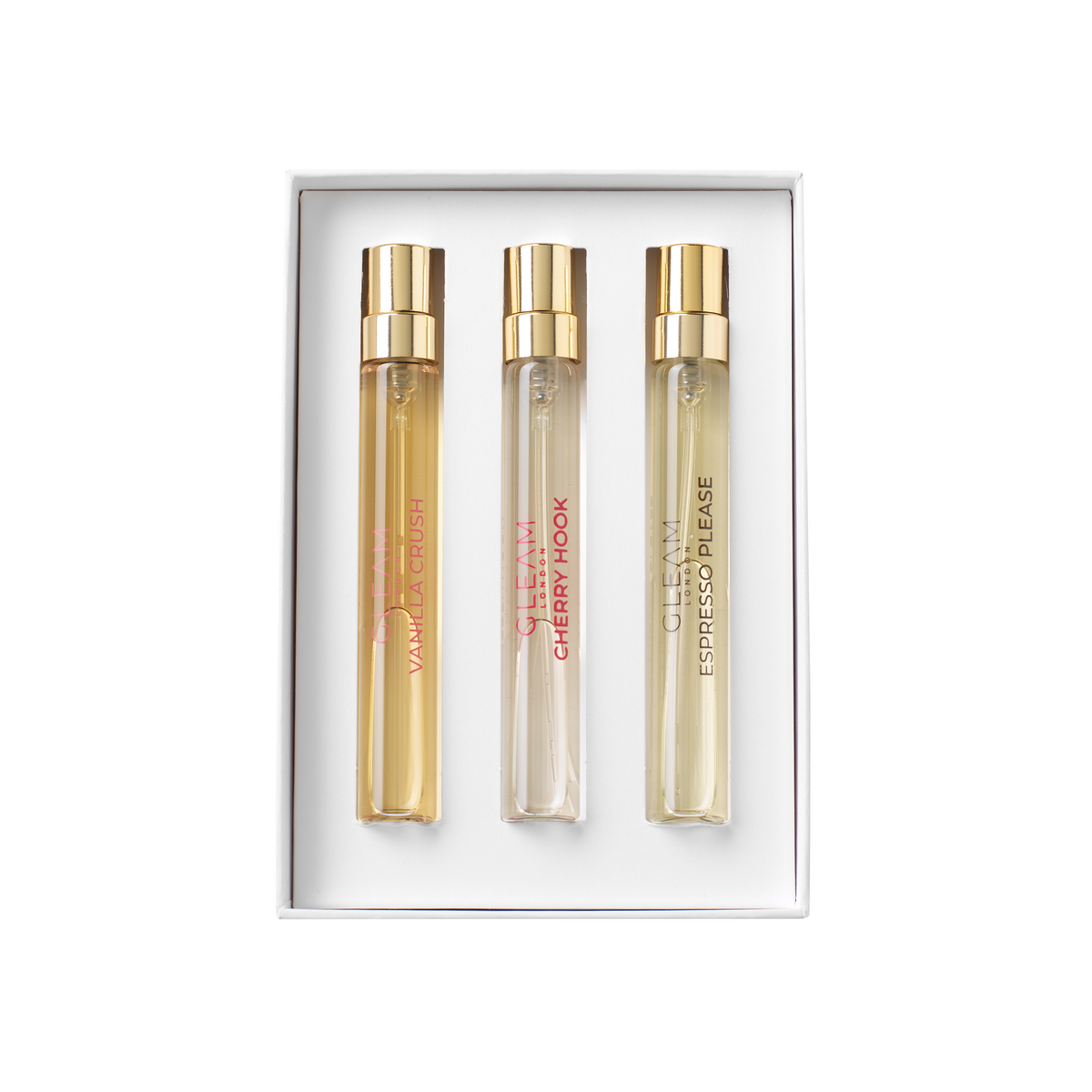 Gleam London Travel Set | Gourmand 3 x 9ML – So Avant Garde