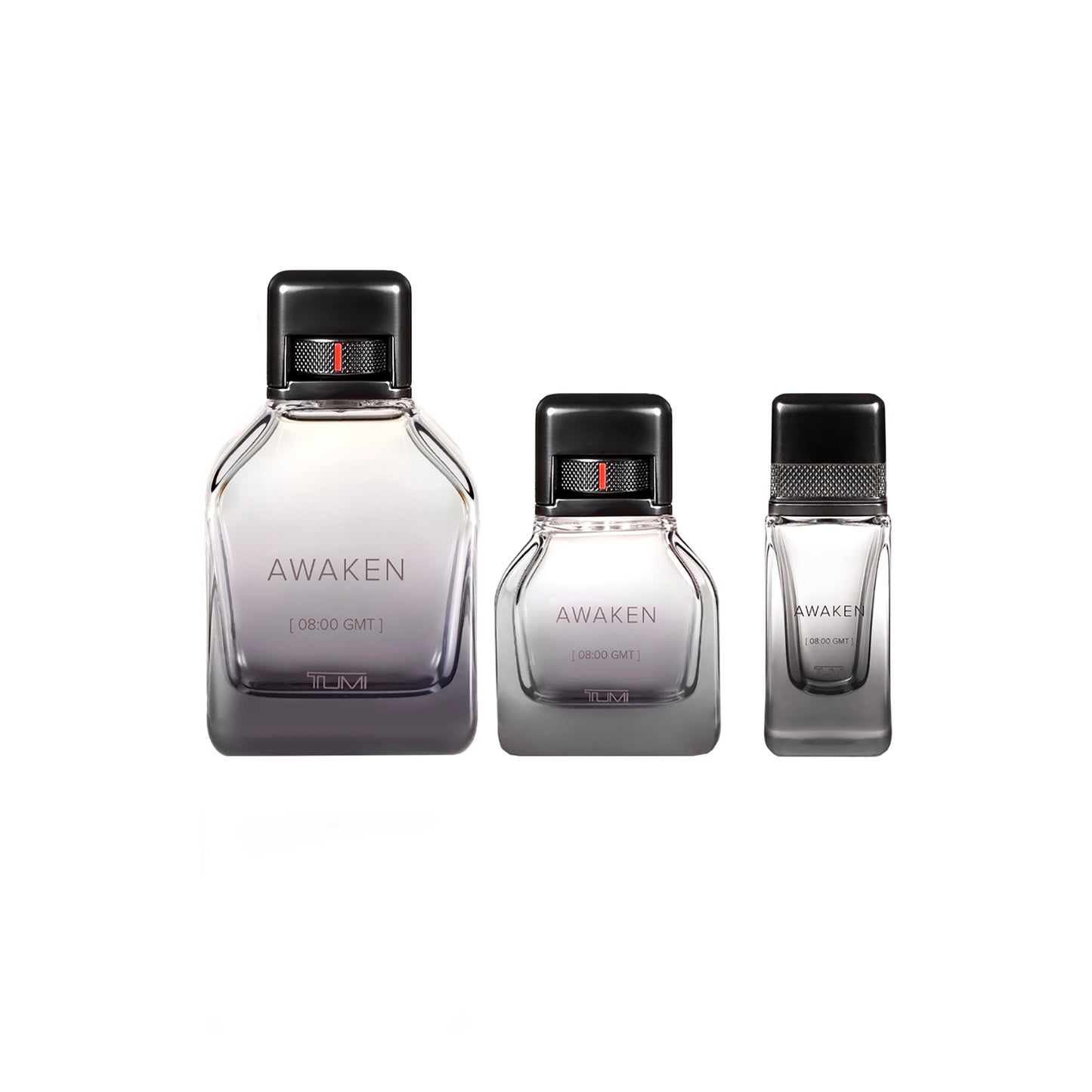 AWAKEN [08:00 GMT] TUMI - 3.4oz Eau de Parfum + 1oz Eau de Parfum + .5oz Eau de Parfum Gift Set