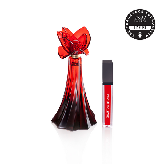 Ooh La Rouge 3.4 oz Eau de Parfum and Lip Gloss