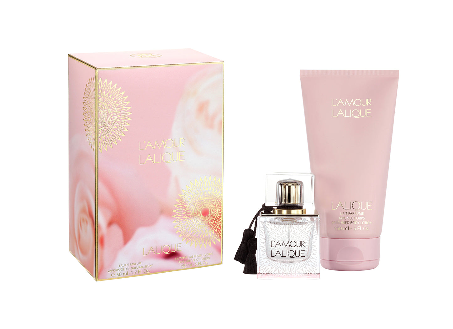 L'Amour 1.7 oz EDP & Body Lotion Gift Set