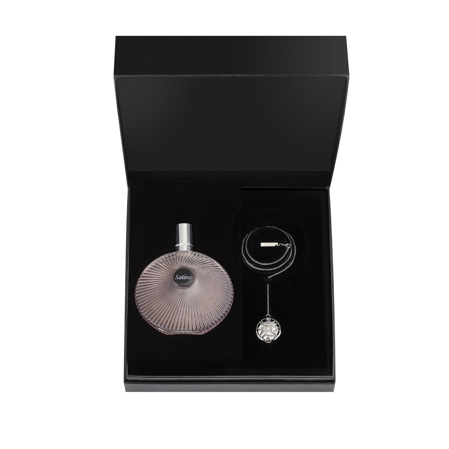 Lalique Satine 3.3 oz EDP & Necklace Gift Set